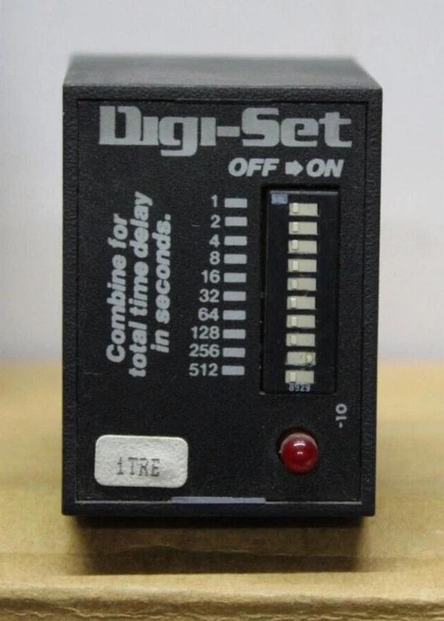 Used LOT OF 2 SSAC TIME DELAY DIGI-SET RELAY TDM120AL 120 VAC **WARRANTY INCLUDED**