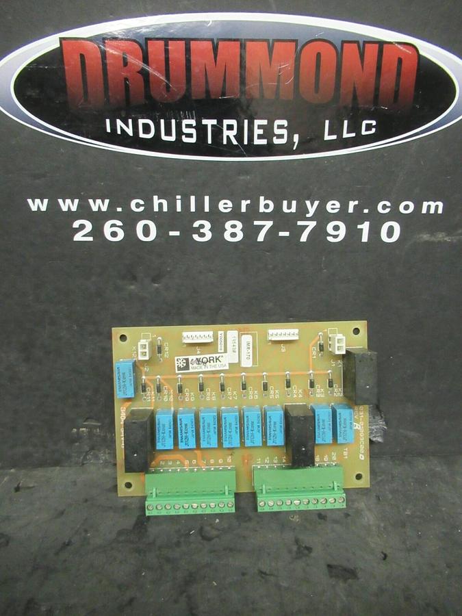 Used (1) YORK CIRCUIT BOARD MODEL/REVISION : 031-01093C000 REV B * INCLUDES WARRANTY