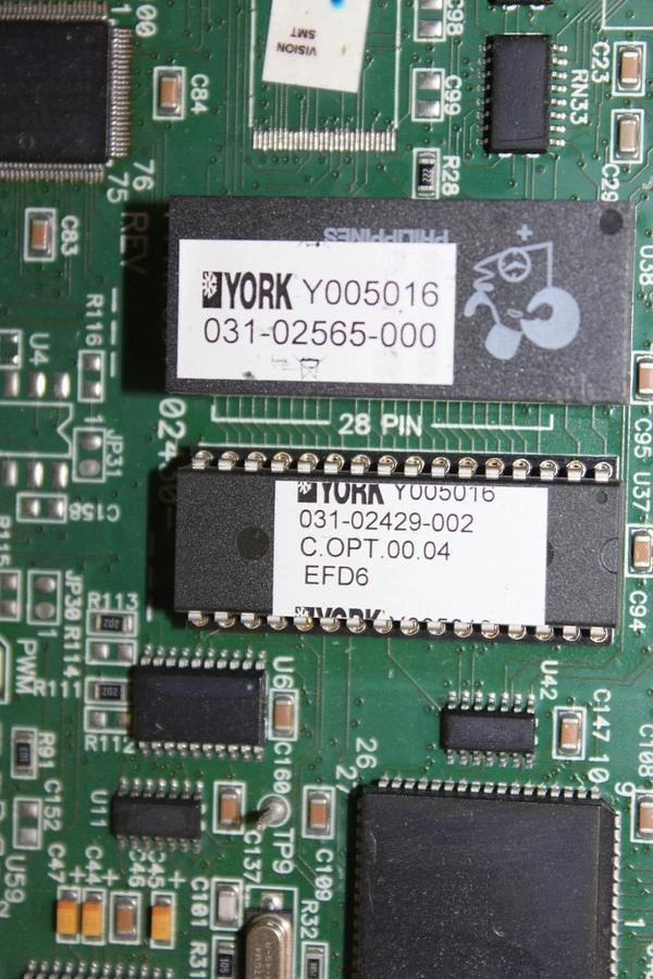 Used YORK HVAC CHILLER CONTROL CIRCUIT BOARD 031-02430-001 REV. Q **WARRANTY**