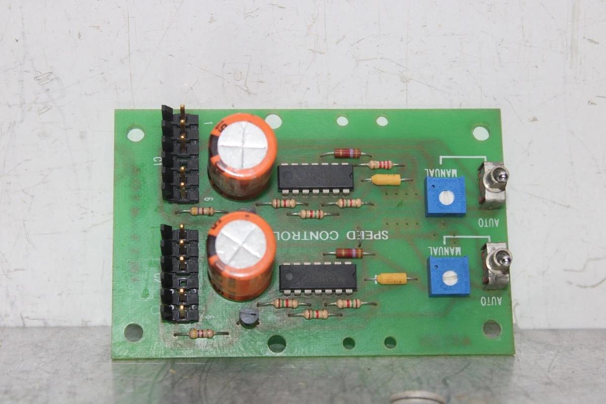 Used CHICAGO DRYER SPEED CONTROL CIRCUIT BOARD 1611-410A **WARRANTY INCLUDED**