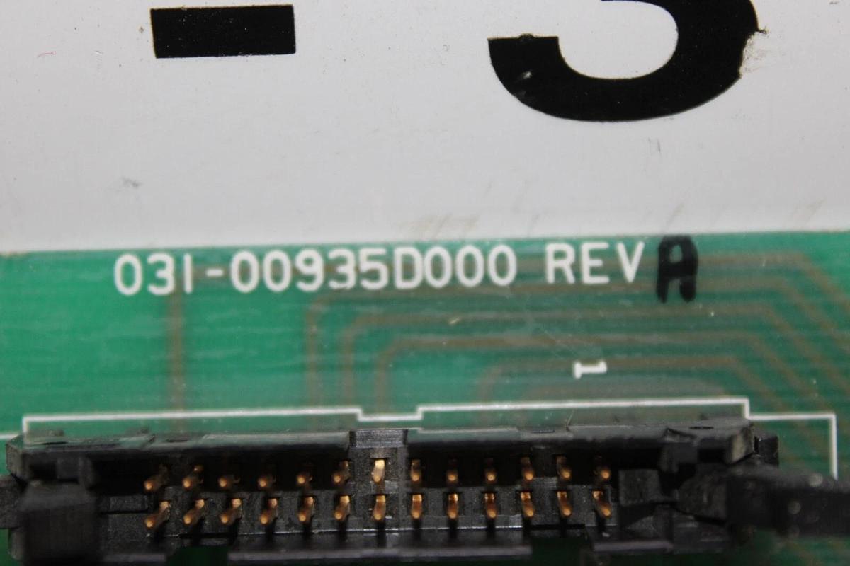 Used YORK HVAC CHILLER LOGIC INTERFACE CIRCUIT BOARD 031-00935D000 REV. A *WARRANTY*