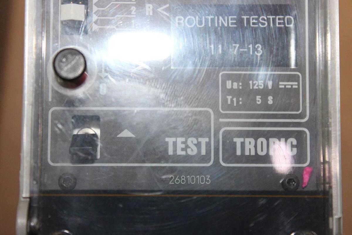 Used GEC ALSTHOM TOG TROPIC RELAY 26810103 125 VDC 03060904-CL **WARRANTY**