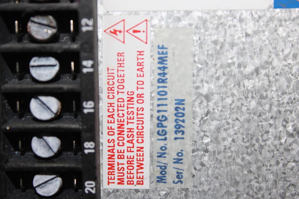 Used ALSTOM GENERATOR PROTECTION RELAY LGPG11101R44MEF 5 AMP 120 VAC **WARRANTY**