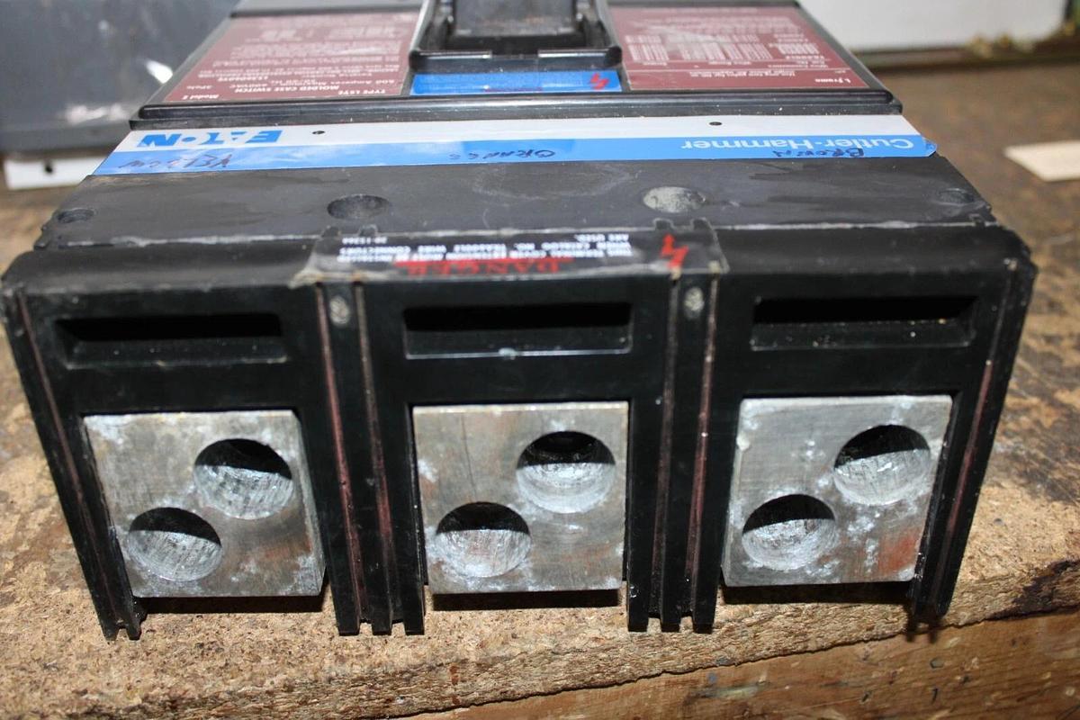 Used EATON MOLDED CASE SWITCH LS36060YE 600 AMP 600 VAC 3-POLE **WARRANTY**