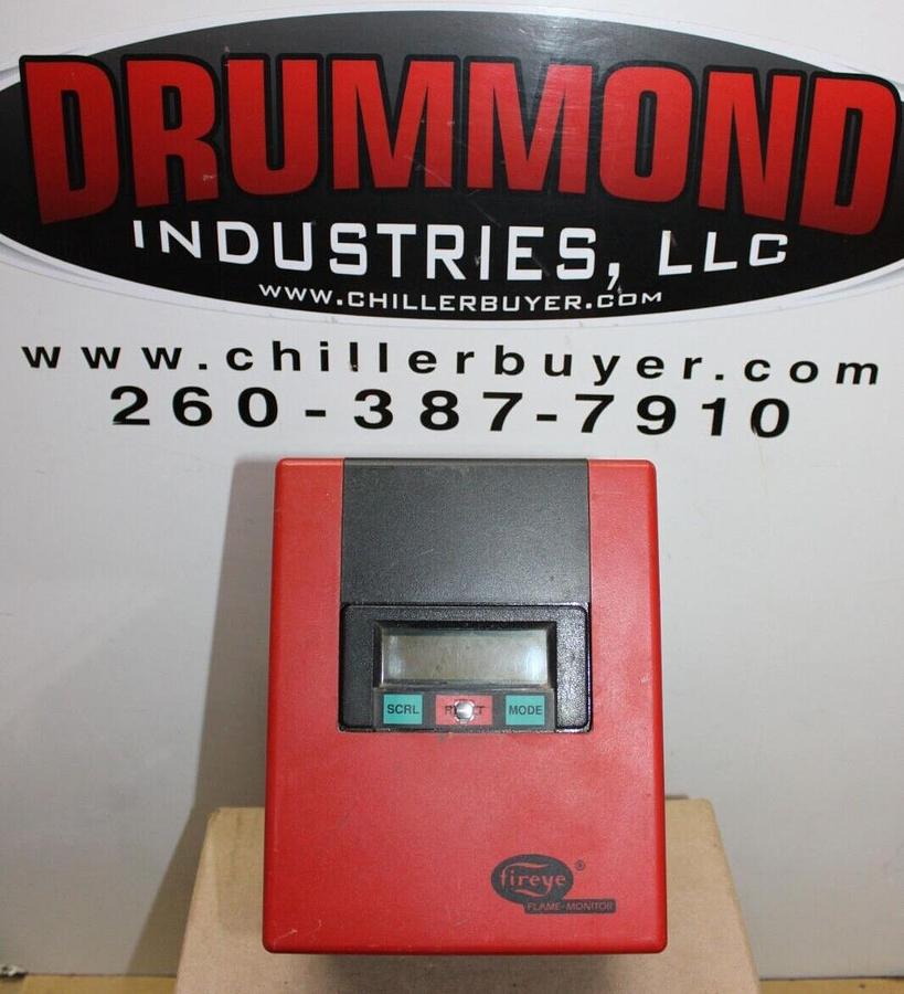 Used FIREYE FLAME MONITOR EB-700 W/ ED510 DISPLAY MODULE **WARRANTY INCLUDED**