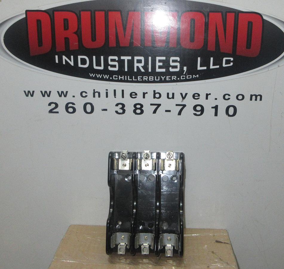 Used MARATHON FUSE HOLDER 6R60A3B 600 VOLT 60 AMP FOR CLASS R FUSES