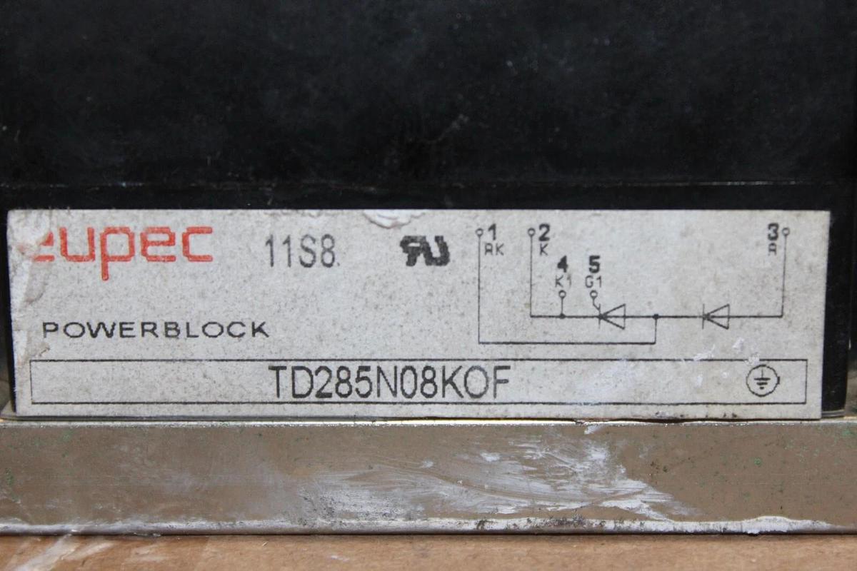 Used LOT OF 2 EUPEC POWERBLOCK IGBT POWER MODULE TD285N08KOF-11S8 *WARRANTY*