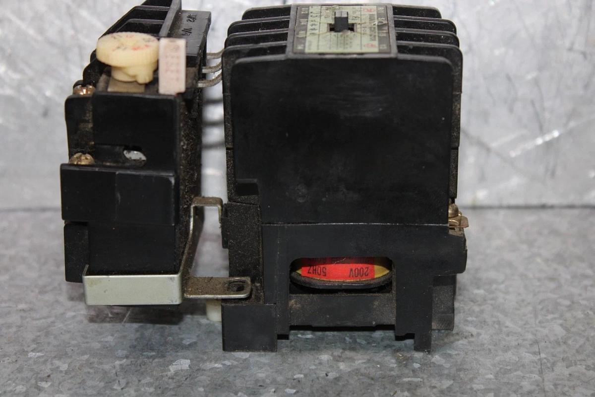 Used MAGNETIC STARTER S-C11L 500 VAC 20 AMP 4-POLE 5.5 HP COIL: 220 VOLT *WARRANTY*