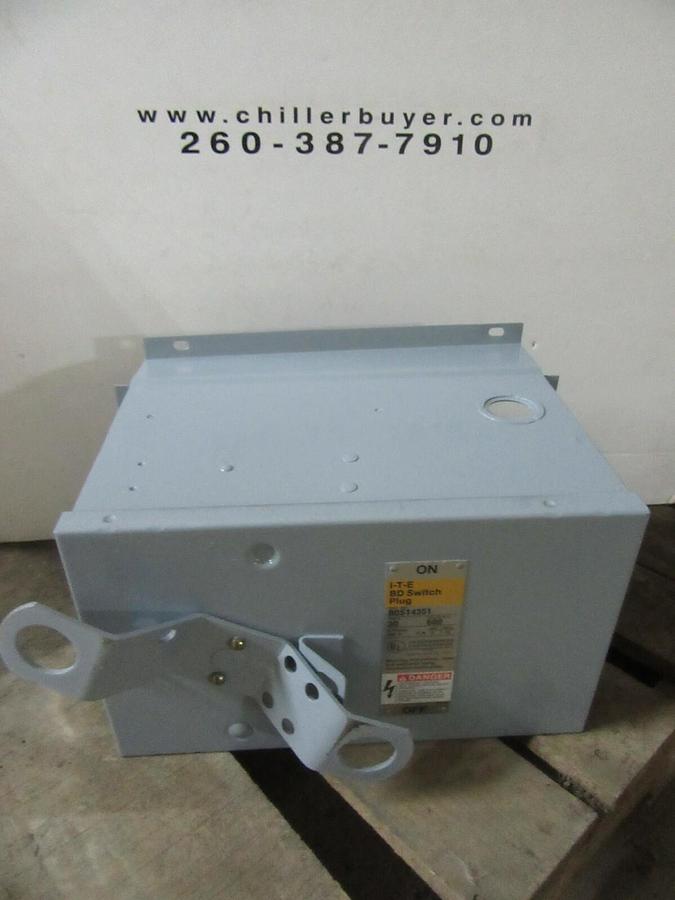 Refurbished 30 AMP ITE BD FUSIBLE BUS PLUG BOS14351 3 PH 600/480 VAC WITH GROUND VACU-BREAK