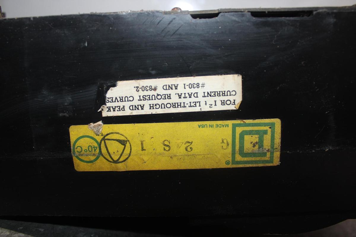 Used SQUARE D I-LINE CIRCUIT BREAKER IF34060 60 AMP 480 VAC 3-POLE