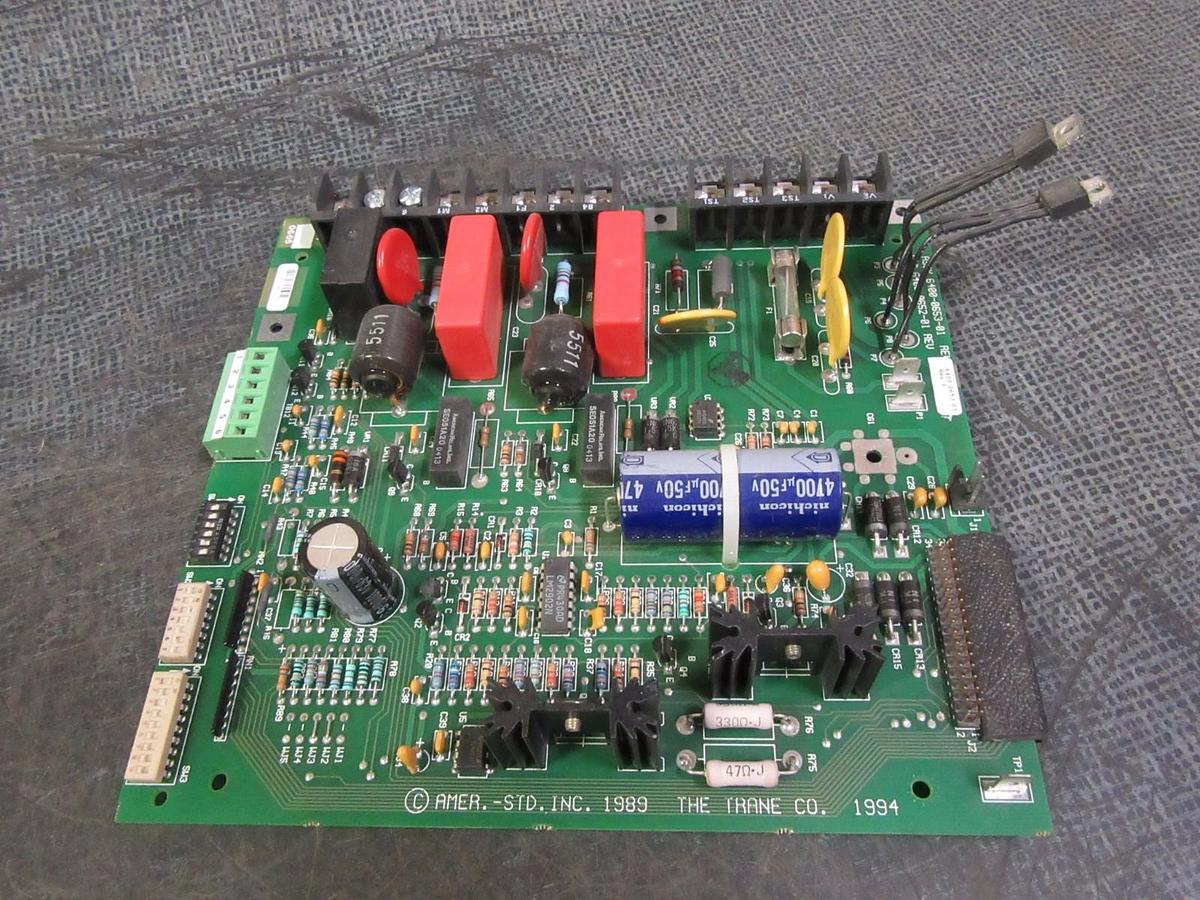 Used TRANE CHILLER CONTROL BOARD ASSEMBLY MODEL: 6400-0653-01 ; 6400-0652-01