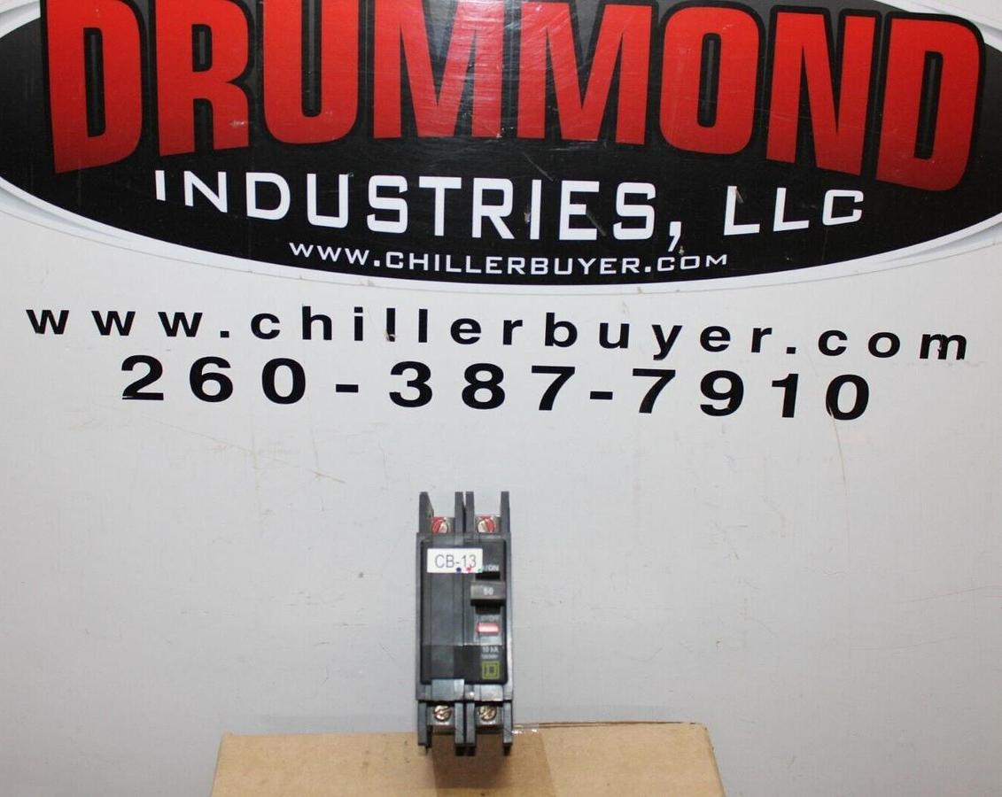 Used SQUARE D CIRCUIT BREAKER QOU250 50 AMP 2-POLE 120/240 VAC **WARRANTY**