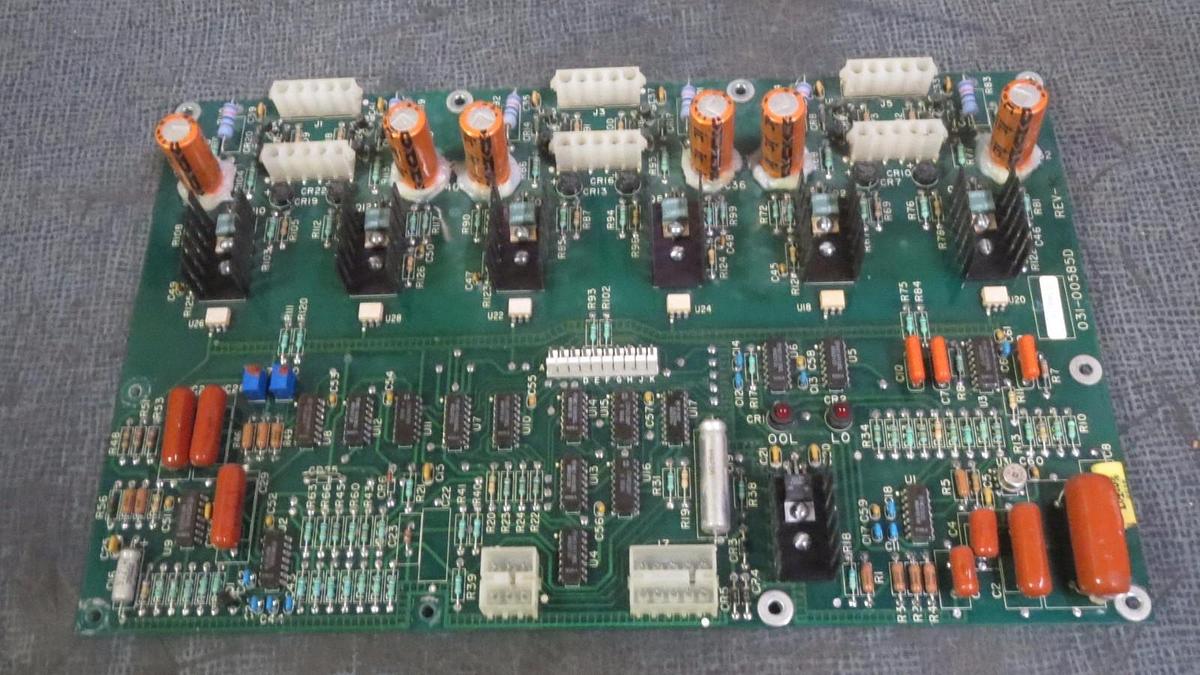 Used YORK CHILLER CIRCUIT BOARD MODEL/REVISION: 031-00585D004 REV K **WARRANTY**