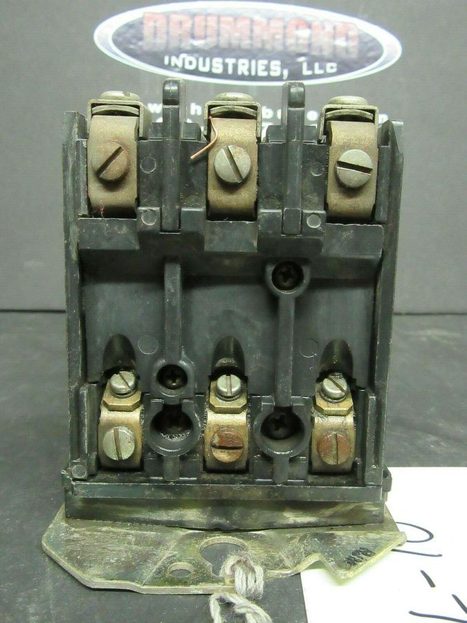 Used ALLEN BRADLEY STARTER 509-BOD SER. B 600 V 10 HP NEMA: 1 W/ 42185-800-01