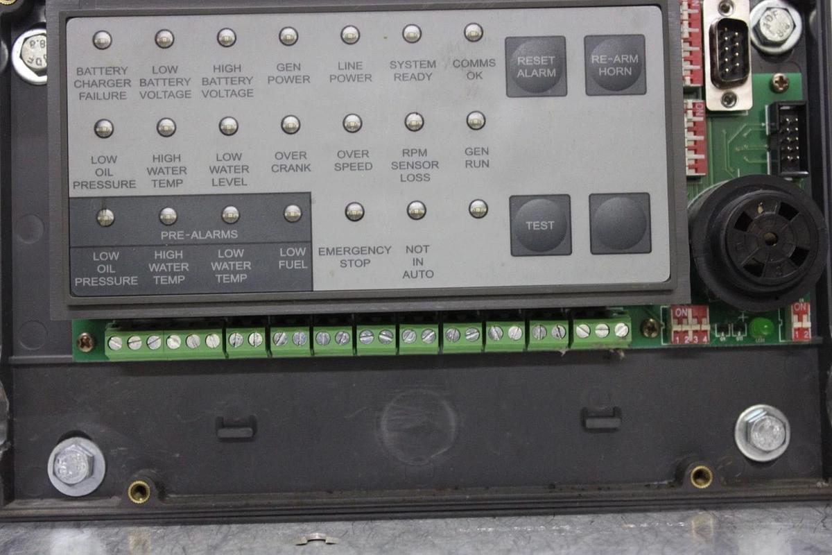 Used GENERAC GENERATOR ANNUNCIATOR AND ALARM MODULE 0G4525A REV. C **WARRANTY**