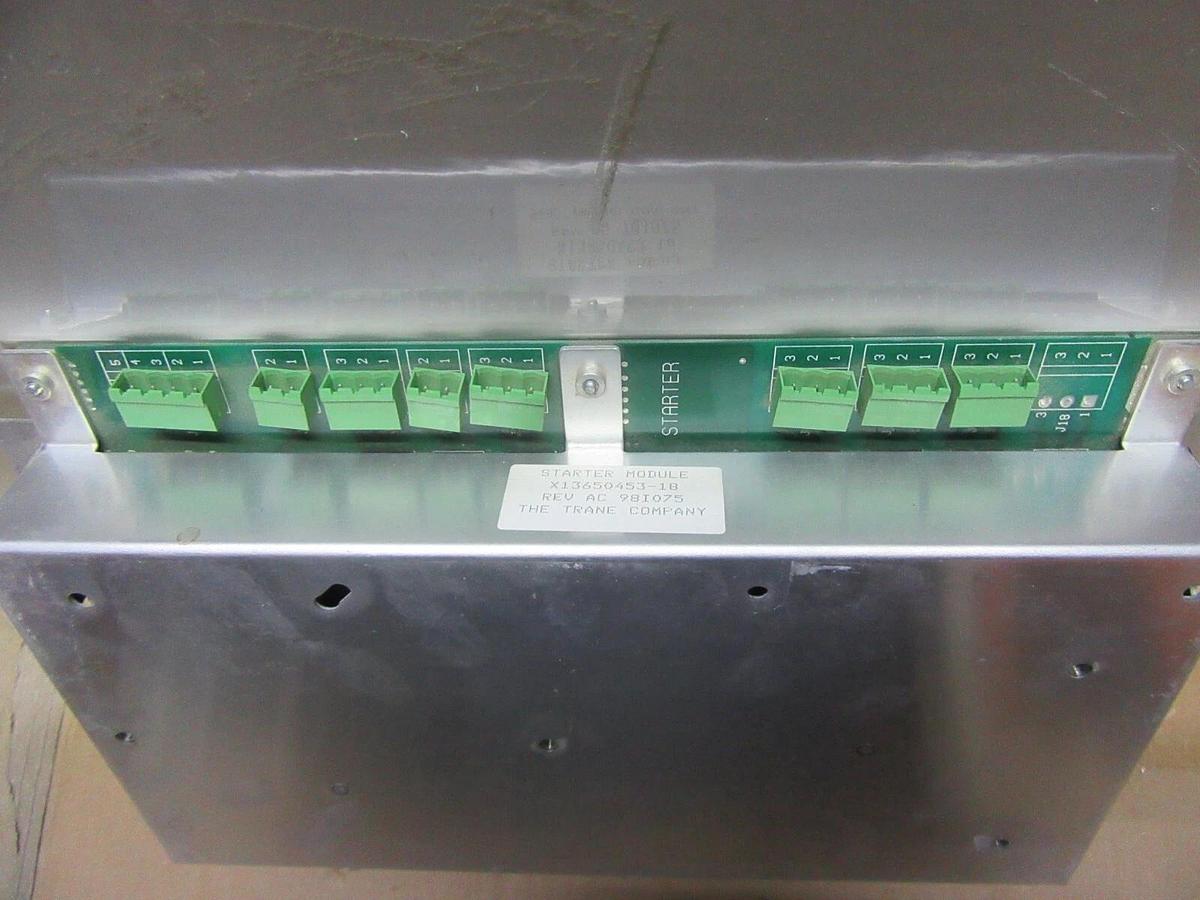 Used TRANE CHILLER STARTER MODULE X13650453-18 REV. AC **WARRANTY INCLUDED**