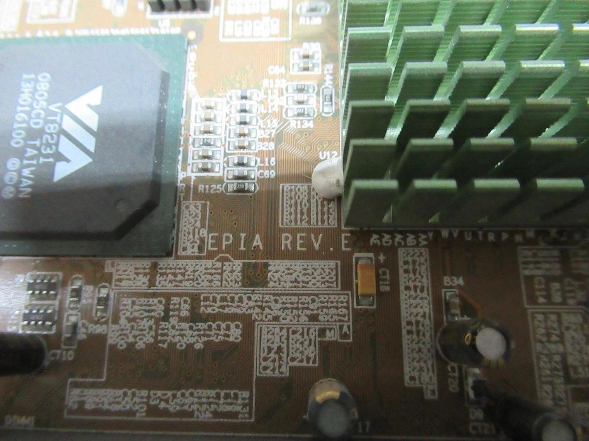 Used VIA TECHNOLOGIES MOTHERBOARD EPIA-5000AG REV. E 13H016100 **WARRANTY**