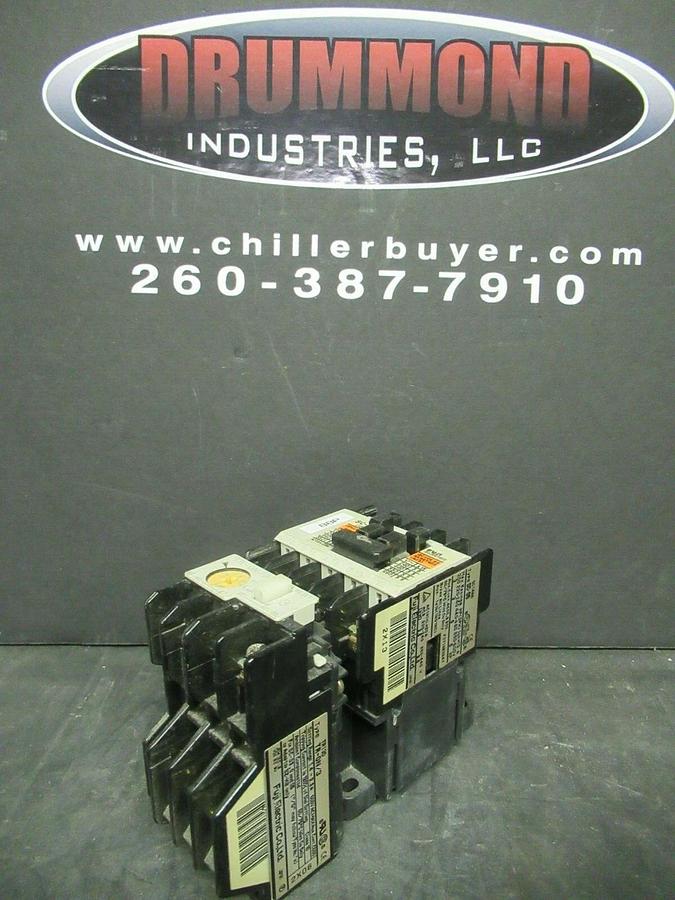 Used 13 AMP FUJI STARTER SC14AA  600 VAC 5 HP W/ TR13D OVERLOADS **WARRANTY**
