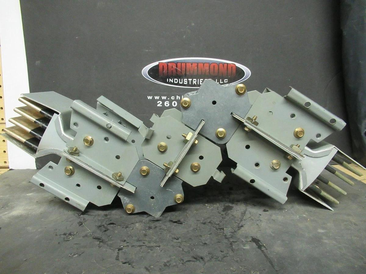 Used 1200 AMP SQUARE D CF2512G290ES1107B11 3 PH 4 W 600 V BUSWAY OFFSET COPPER I-LINE