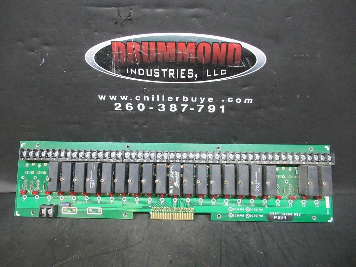 Used CROUZET PB-24 DIGITAL I/O RELAY CIRCUIT BOARD 13328 **WARRANTY INCLUDED**