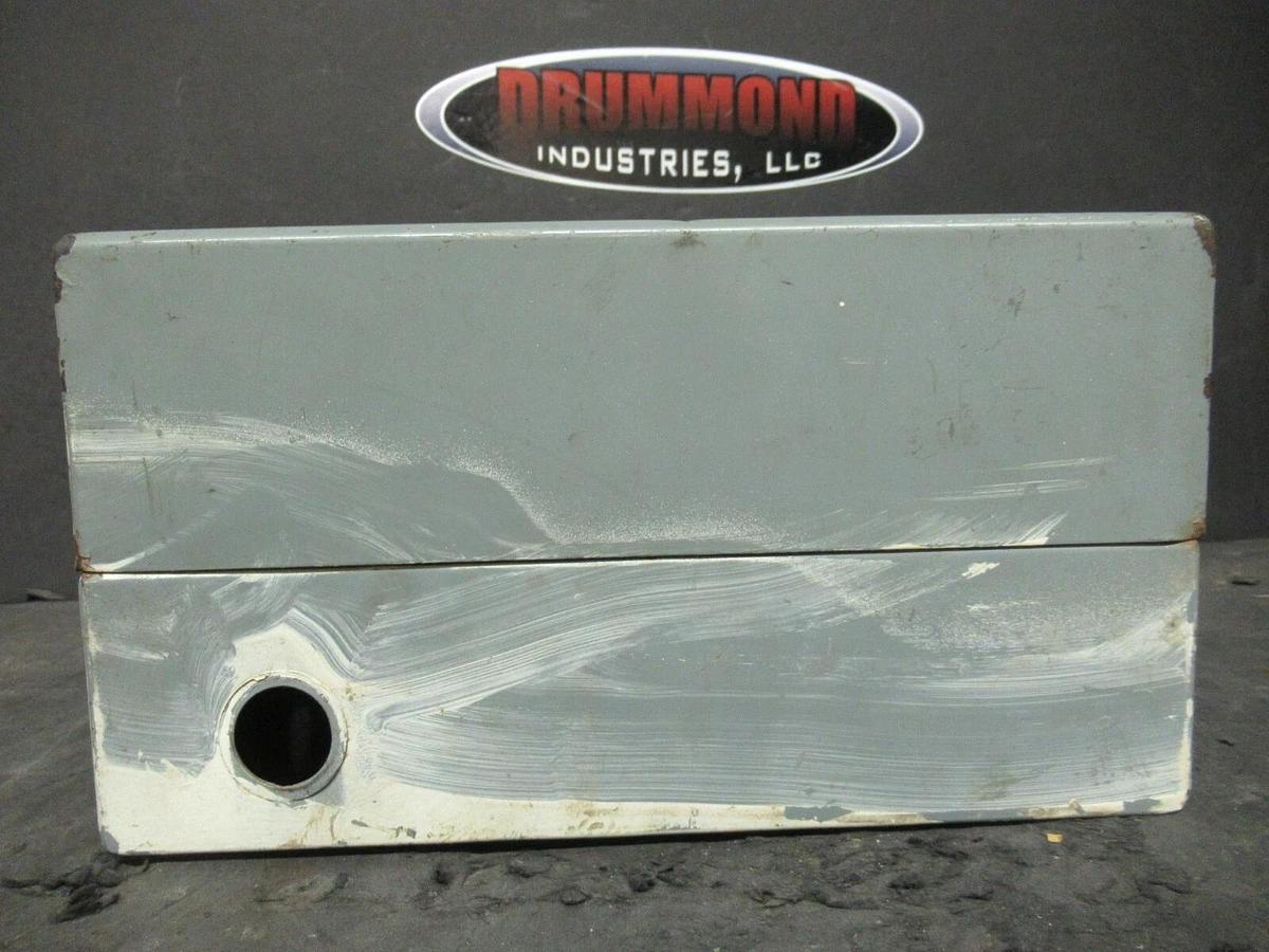 Used ALLEN BRADLEY ENCLOSED STARTER SIZE 0 NEMA TYPE 1 509-AAD SER. B W/ 509-AOD