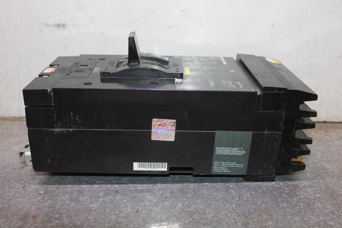 Used SQUARE D I-LINE CIRCUIT BREAKER HDA36060 60 AMP 600 VAC 3-POLE
