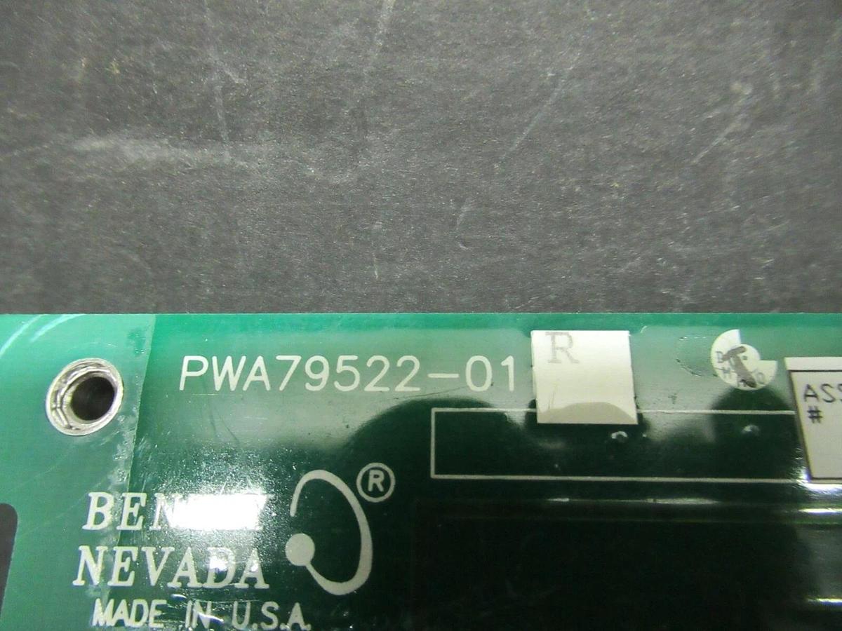 Used BENTLY NEVADA BOARD PWA79522-01R / PWB79524-01A