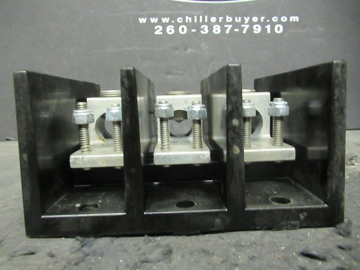 Used MARATHON 1443569 DISTRIBUTION LUG SET 380 AMP 500 MCM - 1/4-20 STUD 600 V 3 PH