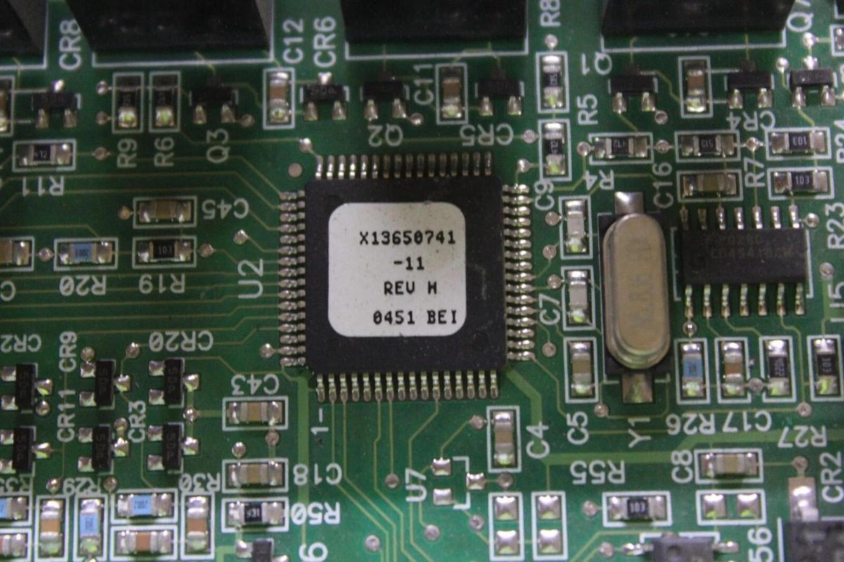 Used TRANE UCP3 STARTER MODULE CIRCUIT BOARD X13650741-11 REV. H 6400-1122-03 REV. B