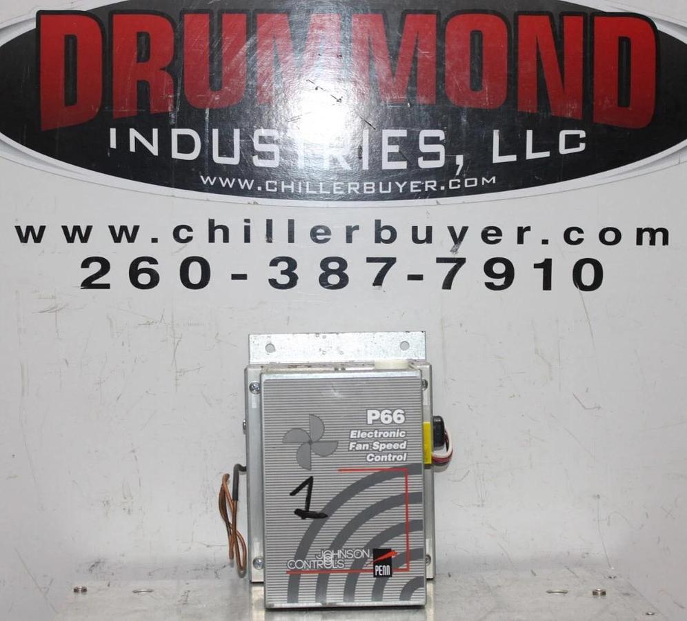 Used JOHNSON CONTROLS P66 ELECTRONIC FAN SPEED CONTROL **WARRANTY INCLUDED**