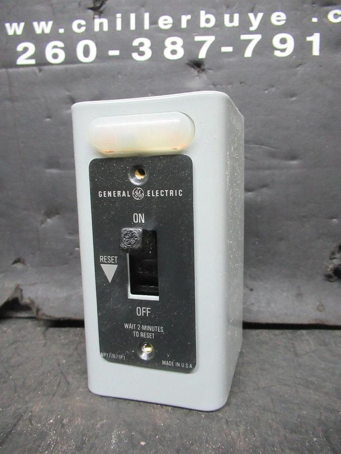 NEW SURPLUS GE MANUAL MOTOR STARTER CR101Y11 1 HP 115/230 VOLT 50/60 HZ