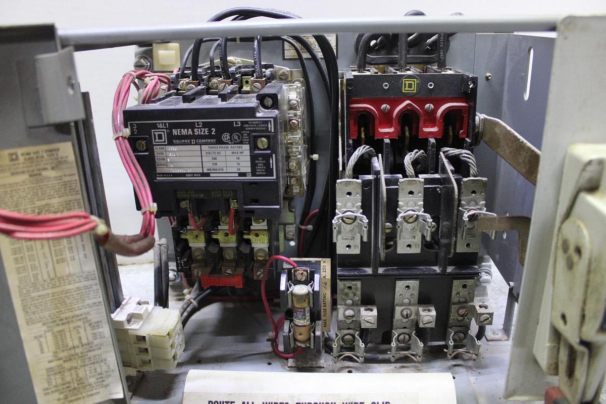 Used SQUARE D MOTOR CONTROL STARTER BUCKET MCC MODEL 4 12" NEMA 2