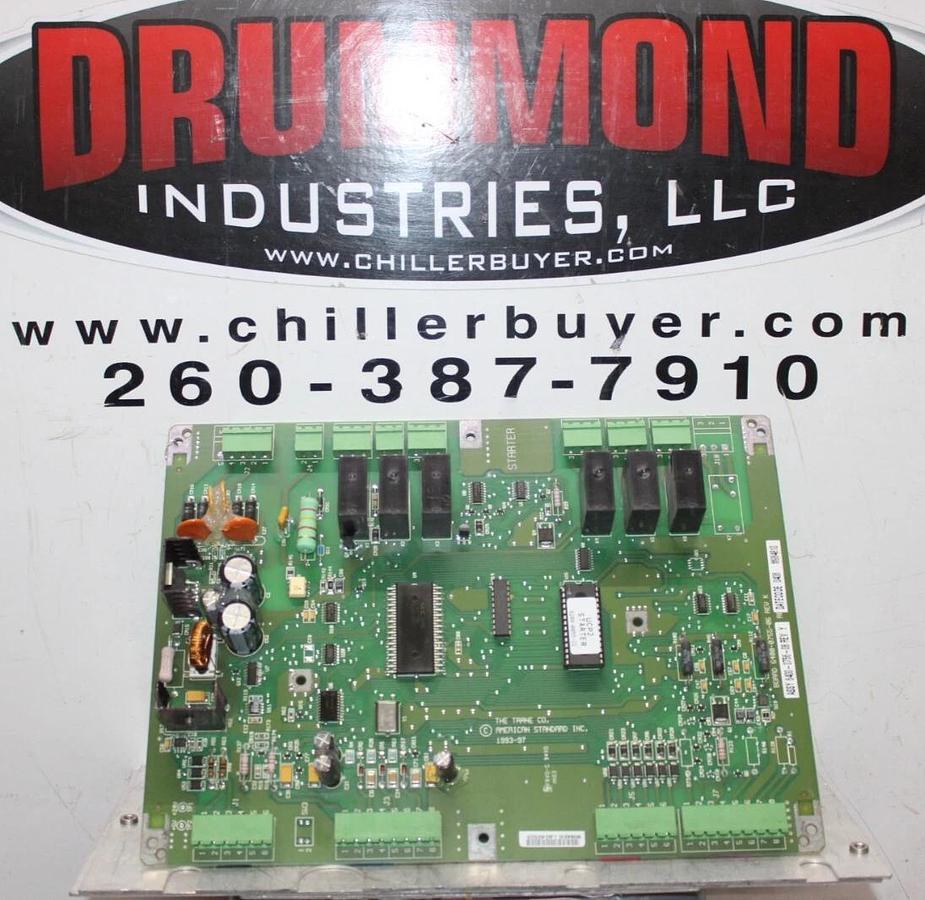 Used TRANE UCP2 STARTER CIRCUIT BOARD 6400-0756-08 REV. Y 6400-0755-06 REV. K