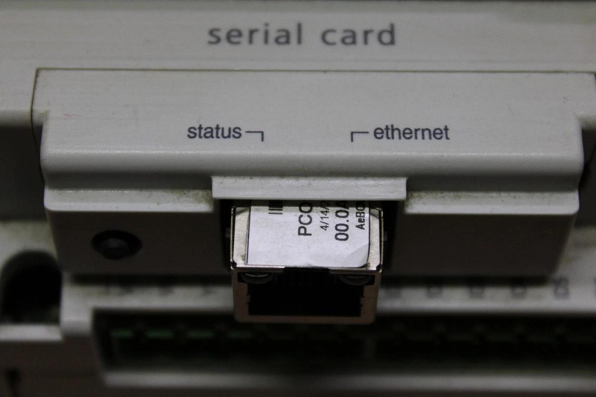 Used MCQUAY CAREL MICROTECH II CONTROL MODULE PCO3MQ2BL0 W/ ETHERNET PLUG *WARRANTY*