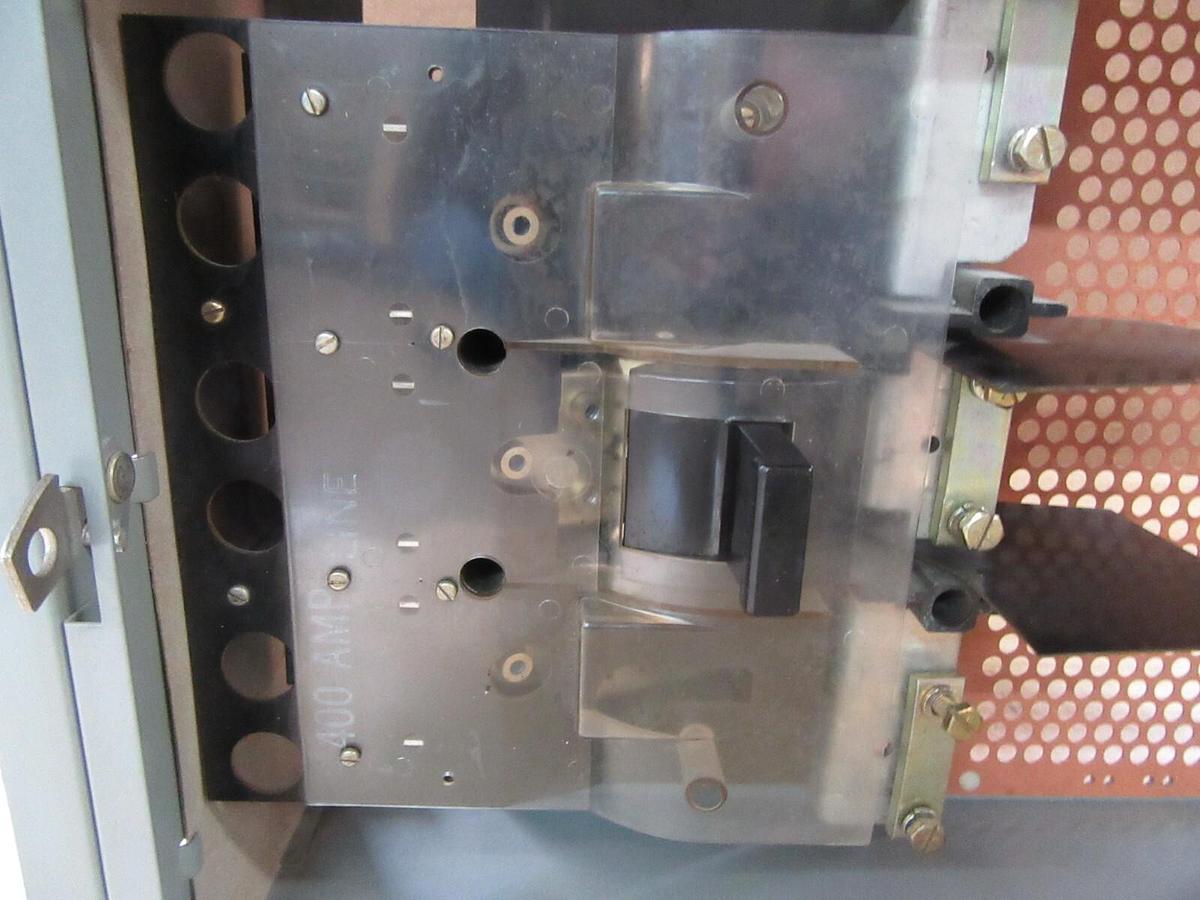 Used WETINGHOUSE FUSE PANELBOARD SWITCH FDP-365R 400 AMP 600 VAC 350 HP 3-POLE