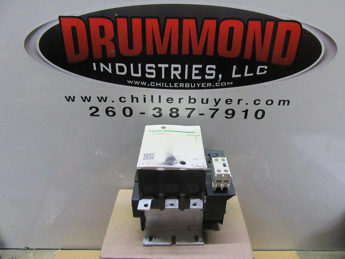 Used SCHNEIDER CONTACTOR LC1F115 175 AMP 600 VAC 3-PHASE 100 HP **WARRANTY**