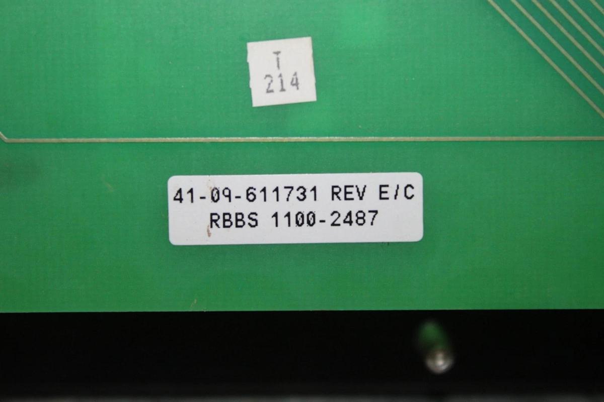 Used CYBEREX SUPER SWITCH 2 CONTROL INTERFACE 41-09-611731 REV. E/C