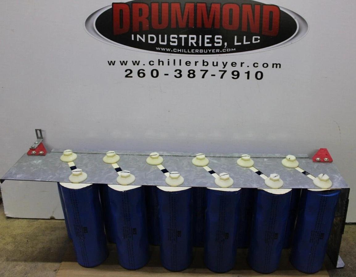 Used BC CAPACITOR BANK 3186GN722M500XPA2 362-0143-8184502B 7200 uF 500 VDC