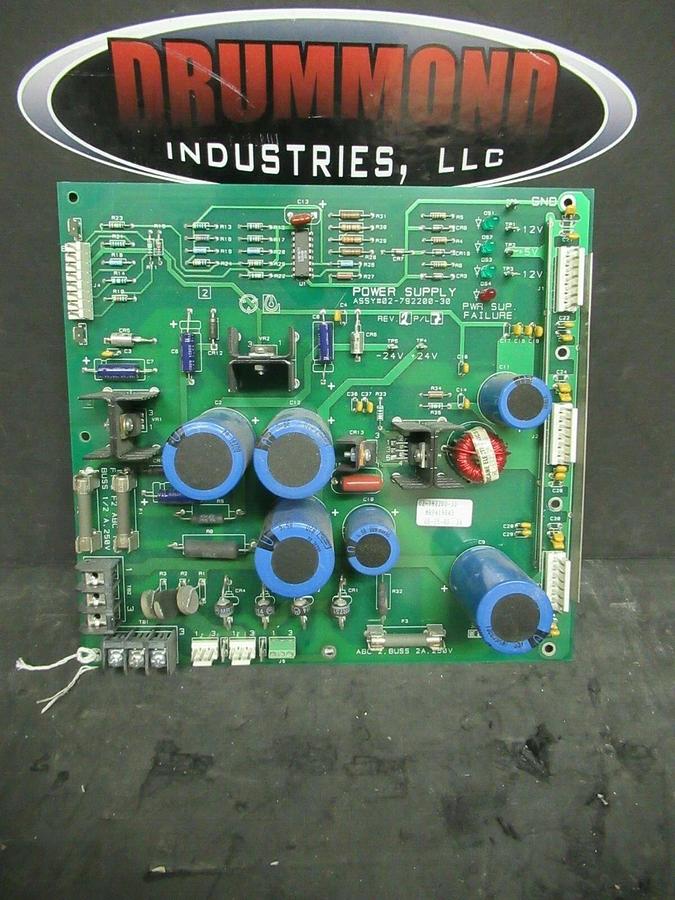 Used LIEBERT POWER SUPPLY BOARD 02-792200-30 REV. 2 P/L 7