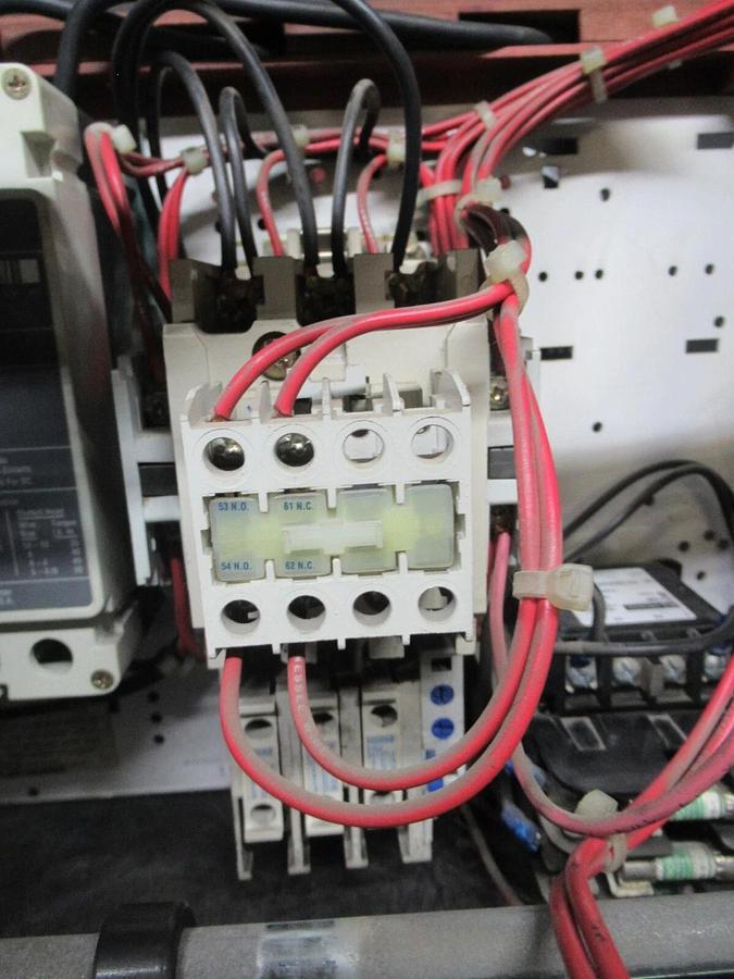 Used CUTLER HAMMER MOTOR STARTER CONTROL BUCKET MODEL: 2100 12" NEMA SIZE 1 3 AMP