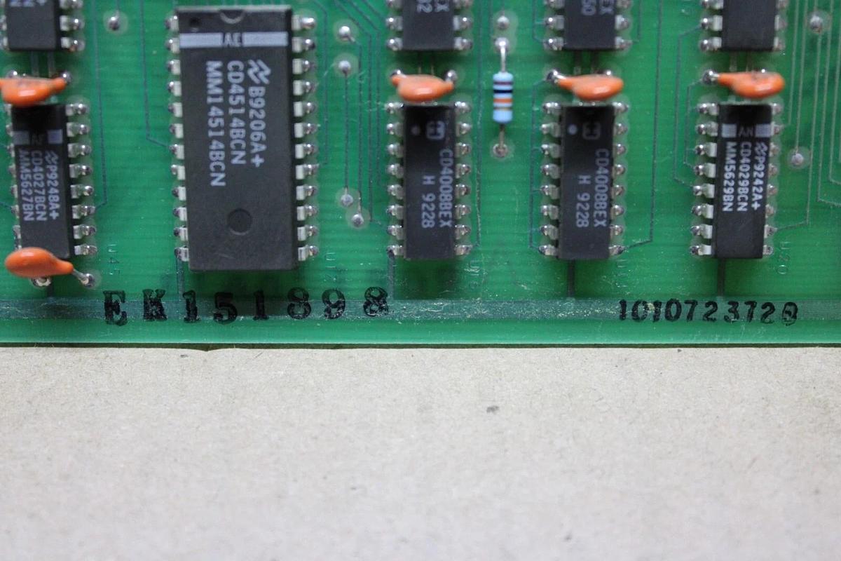 Used EXIDE CIRCUIT BOARD CHG & DIGITAL CONT 118-302-384-C 1010723720