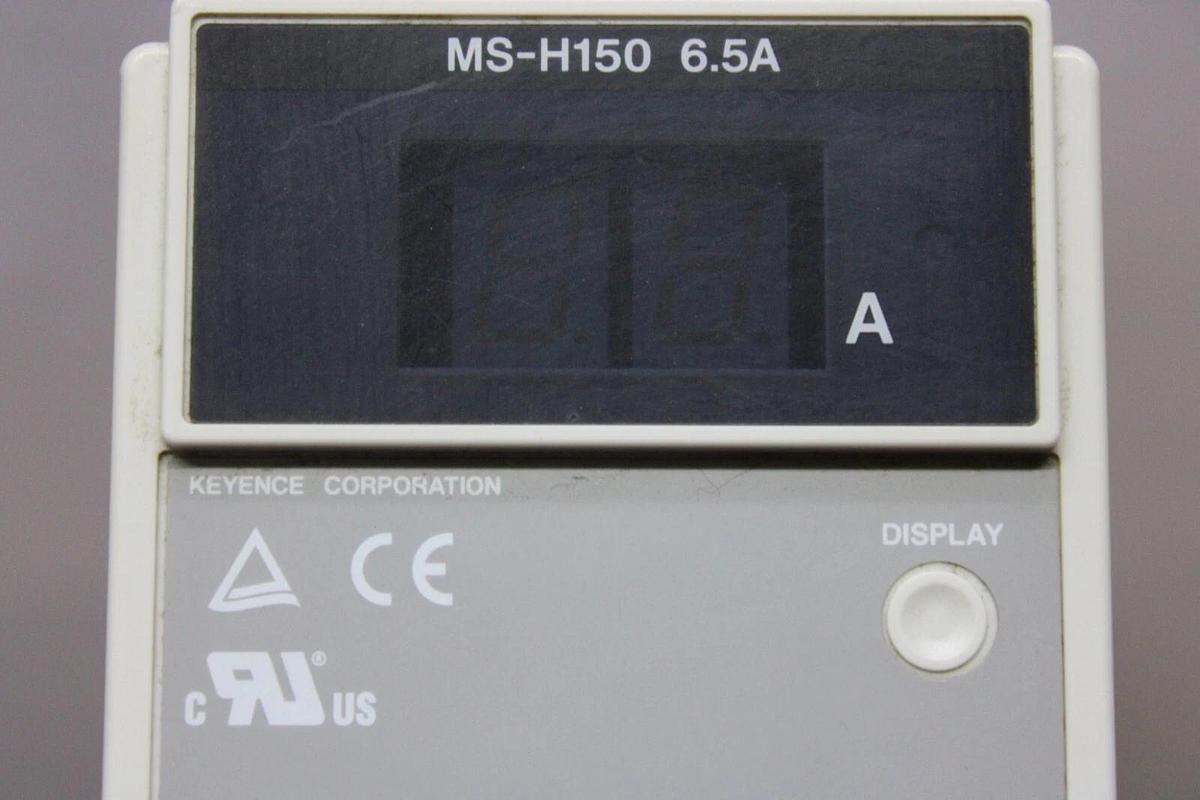 Used KEYENCE POWER CONTROLLER MS-H150 6.5 AMP **WARRANTY INCLUDED**