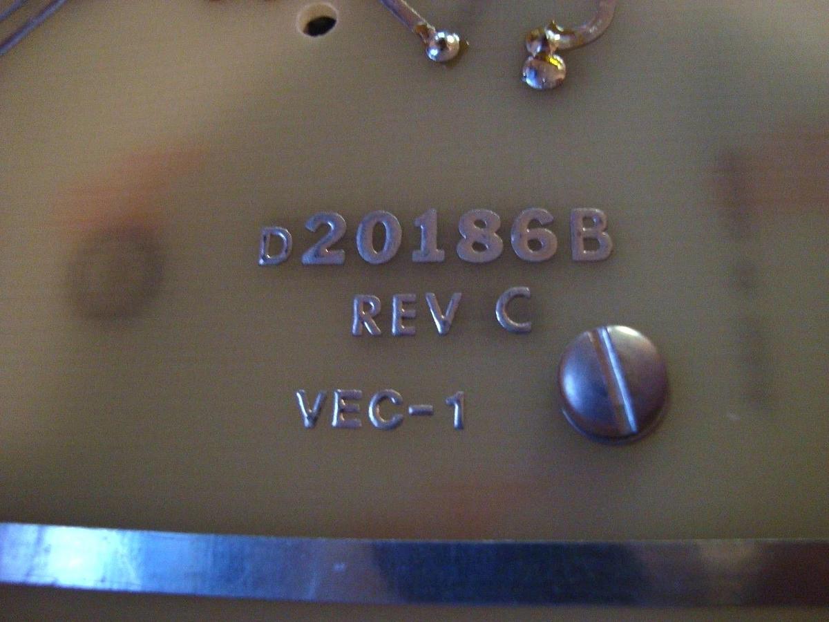 Used GENERAL ELECTRIC 8000 LF V/F MONITOR D20186F REV. C D20186B REV.C