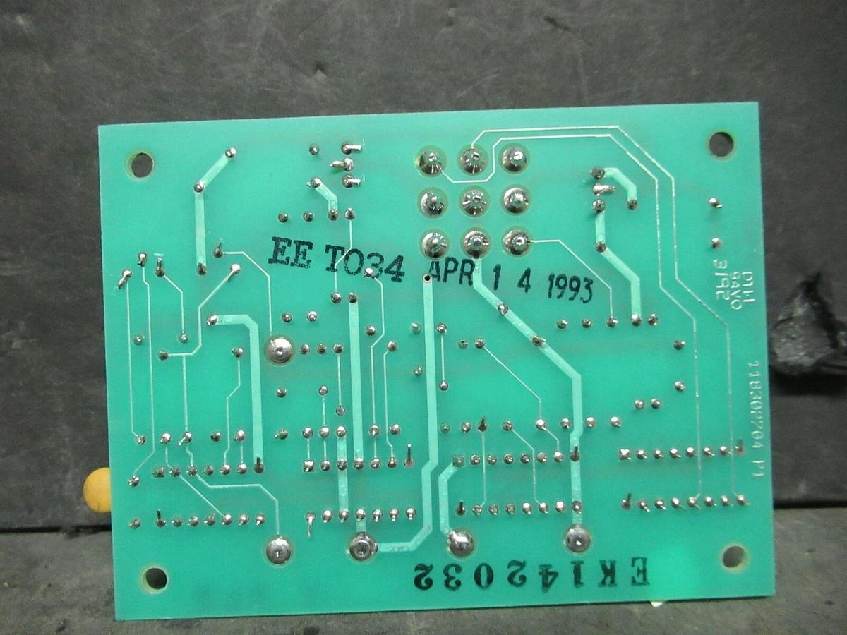Used EXIDE EE PHASE DETECTION CIRCUIT BOARD 118302704 REV P1 101072878 REV A T034