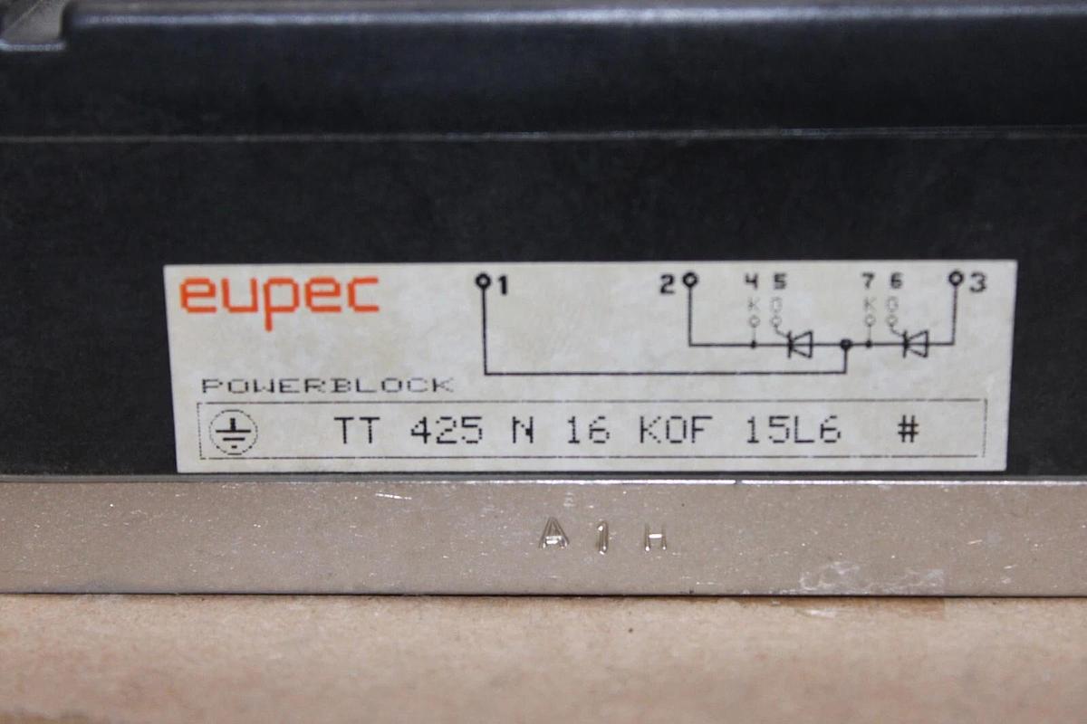 Used EUPEC POWERBLOCK POWER SUPPLY MODULE TT-425-N-16-KOF-15L6 **WARRANTY**