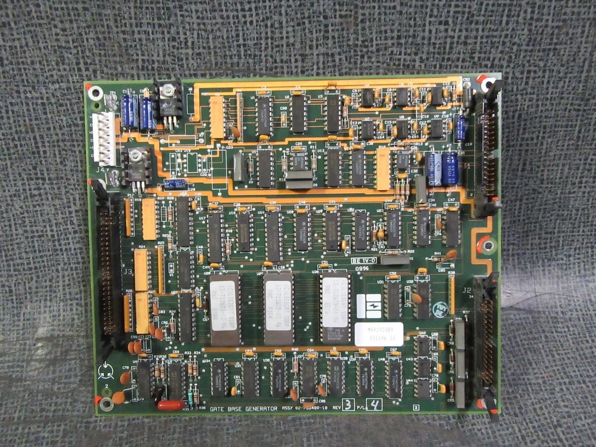 Used LIEBERT GATE BASE GENERATOR CARD 02-786489-10 REV 3 P/L 4 *WARRANTY INCLUDED*