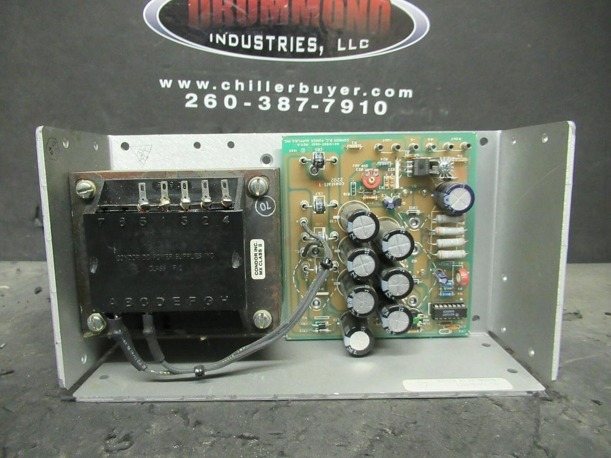 Used CONDOR POWER SUPPLY CP1200 163-901-016 120/240 VAC INPUT TO 21.5 VDC OUTPUT