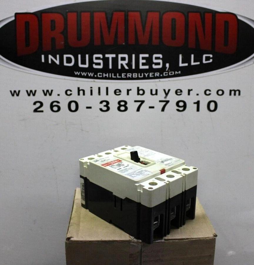 Used CUTLER HAMMER CIRCUIT BREAKER HFD3020 20 AMP 600 VAC 3-POLE *WARRANTY*