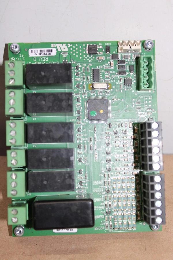 Used TRANE HVAC STARTER BOARD 6400-2698-01 REV. D X13650741130 REV. P *WARRANTY*