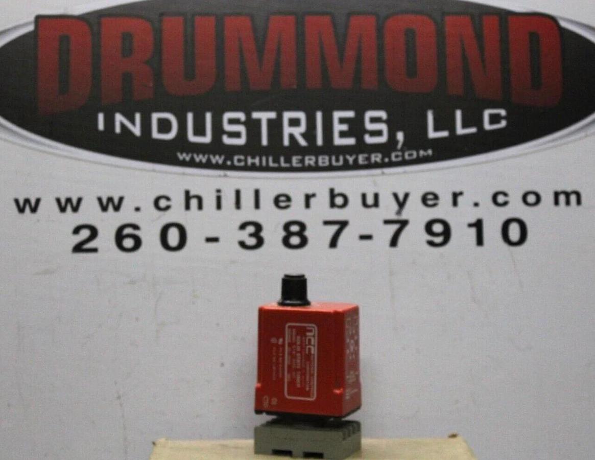 Used NCC SOLID STATE TIMER RELAY S1K-3600-461 36-3600 SECOND 120 VAC 10 AMP